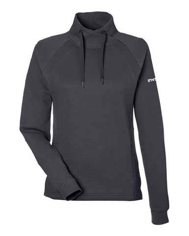 Women's Rhythm Waffle Cross-Neck Pullover