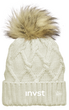 New Era ® Faux Fur Pom Beanie