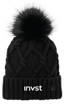 New Era ® Faux Fur Pom Beanie