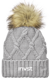 New Era ® Faux Fur Pom Beanie